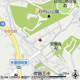 東京都町田市本町田2788周辺の地図