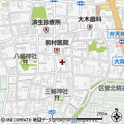 シルバーピア大森中周辺の地図