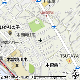 東京都町田市木曽西1丁目26-19周辺の地図