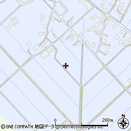 千葉県東金市前之内周辺の地図