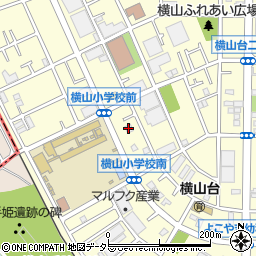 小俣倉庫周辺の地図