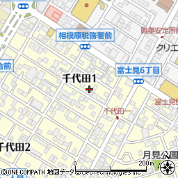 神奈川県相模原市中央区千代田1丁目8-16周辺の地図