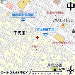 神奈川県相模原市中央区千代田1丁目12-17周辺の地図