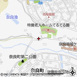 神奈川県横浜市青葉区奈良町1721-4周辺の地図