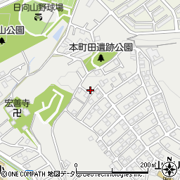 東京都町田市本町田3453-20周辺の地図