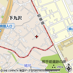 神奈川県相模原市緑区下九沢280-46周辺の地図