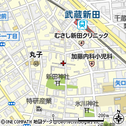 北嶋屋周辺の地図