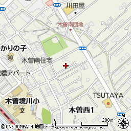 東京都町田市木曽西1丁目26-17周辺の地図