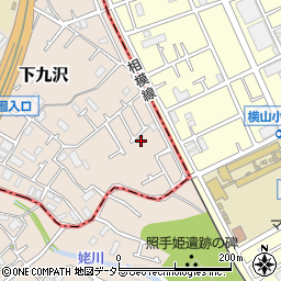 神奈川県相模原市緑区下九沢280-23周辺の地図
