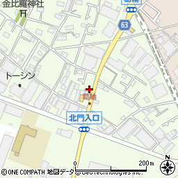 神奈川県相模原市中央区田名2843-11周辺の地図