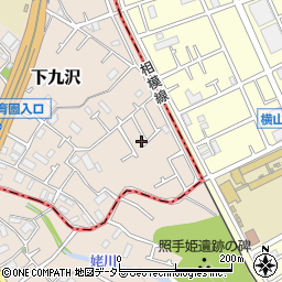 神奈川県相模原市緑区下九沢280-35周辺の地図