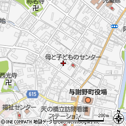 京都府与謝郡与謝野町岩滝周辺の地図