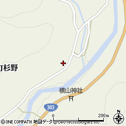 滋賀県長浜市木之本町杉野2443周辺の地図