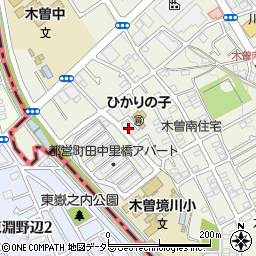 都営町田中里橋アパート８号棟周辺の地図