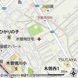 東京都町田市木曽西1丁目26-28周辺の地図