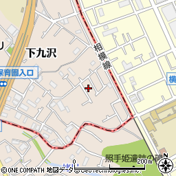 神奈川県相模原市緑区下九沢280-43周辺の地図