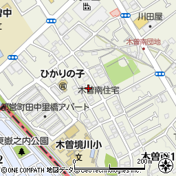 東京都町田市木曽西1丁目30周辺の地図