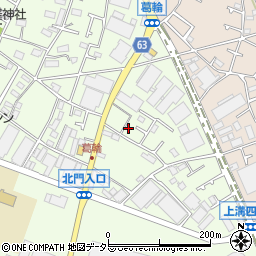 神奈川県相模原市中央区田名3505周辺の地図