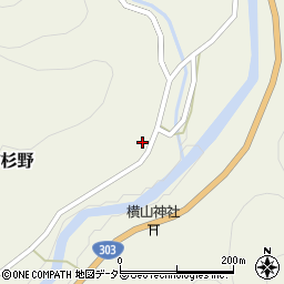 滋賀県長浜市木之本町杉野2433周辺の地図