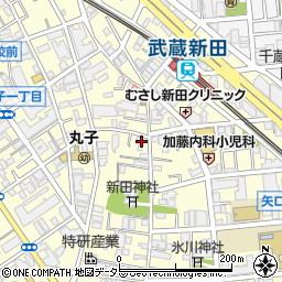 Bistro 武蔵新田周辺の地図