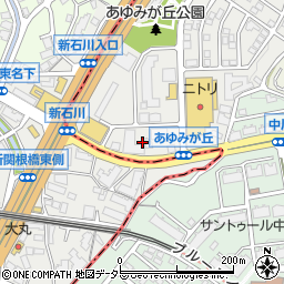 神奈川県横浜市都筑区あゆみが丘2周辺の地図