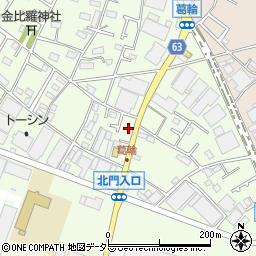 神奈川県相模原市中央区田名2843-16周辺の地図