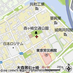 東京都大田区大森南4丁目9周辺の地図