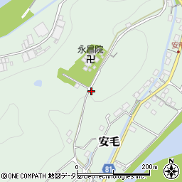 岐阜県美濃市安毛747周辺の地図