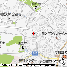 学研岩滝教室周辺の地図