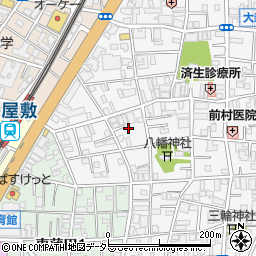 東京都大田区大森中2丁目22周辺の地図