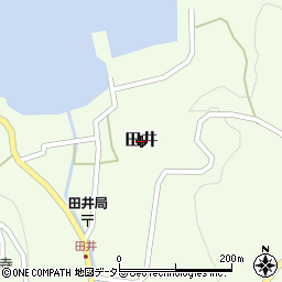 京都府舞鶴市田井周辺の地図