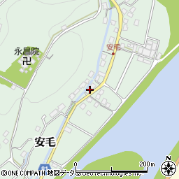 岐阜県美濃市安毛363-3周辺の地図
