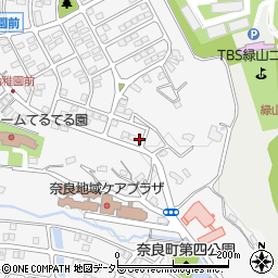 神奈川県横浜市青葉区奈良町2528-16周辺の地図