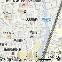 イルカ整骨院　蒲田周辺の地図