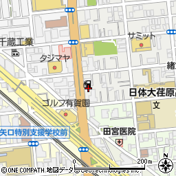 ヤマヒロ株式会社　セルフ大森アベニューＳＳ周辺の地図