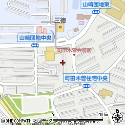 町田木曽団地名店会周辺の地図