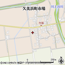 京都府京丹後市久美浜町市場354周辺の地図