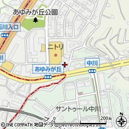 神奈川県横浜市都筑区あゆみが丘19-56周辺の地図