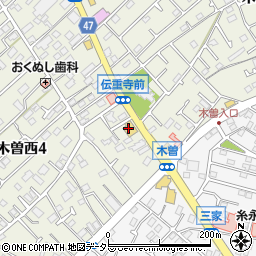 ステーキ宮 町田木曽店周辺の地図