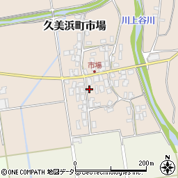 京都府京丹後市久美浜町市場470-1周辺の地図