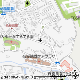 神奈川県横浜市青葉区奈良町2528-12周辺の地図