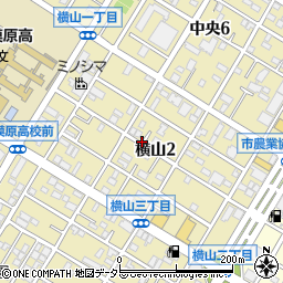 神奈川県相模原市中央区横山2丁目周辺の地図
