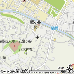 神奈川県川崎市高津区蟹ケ谷302-12周辺の地図