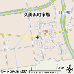 京都府京丹後市久美浜町市場313周辺の地図