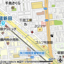 東京都大田区千鳥2丁目39-24周辺の地図