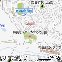 神奈川県横浜市青葉区奈良町2533-77周辺の地図
