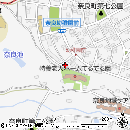 神奈川県横浜市青葉区奈良町2533-71周辺の地図
