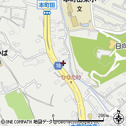 東京都町田市本町田2852周辺の地図