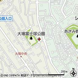 神奈川県横浜市青葉区大場町393-3周辺の地図