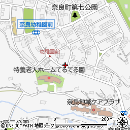神奈川県横浜市青葉区奈良町2423-195周辺の地図